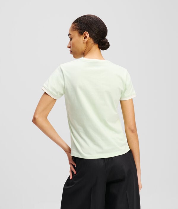 Karl Lagerfeld T-SHIRT SLIM KL X JORGE PARRA CHOUPETTE