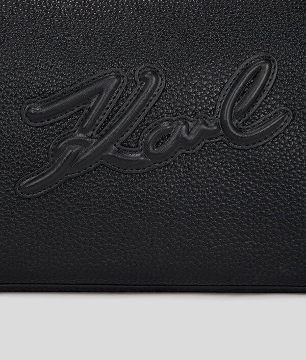 Karl Lagerfeld TROUSSE À MAQUILLAGE GRAINÉE K/SKUARE