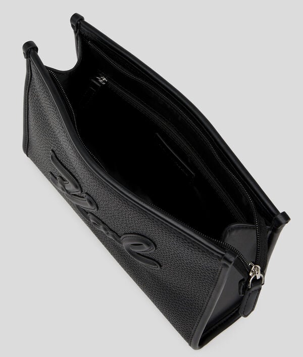 Karl Lagerfeld TROUSSE À MAQUILLAGE GRAINÉE K/SKUARE