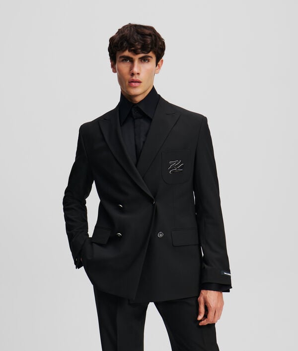 karl lagerfeld VESTE À DOUBLE BOUTONNAGE K/AUTOGRAPH