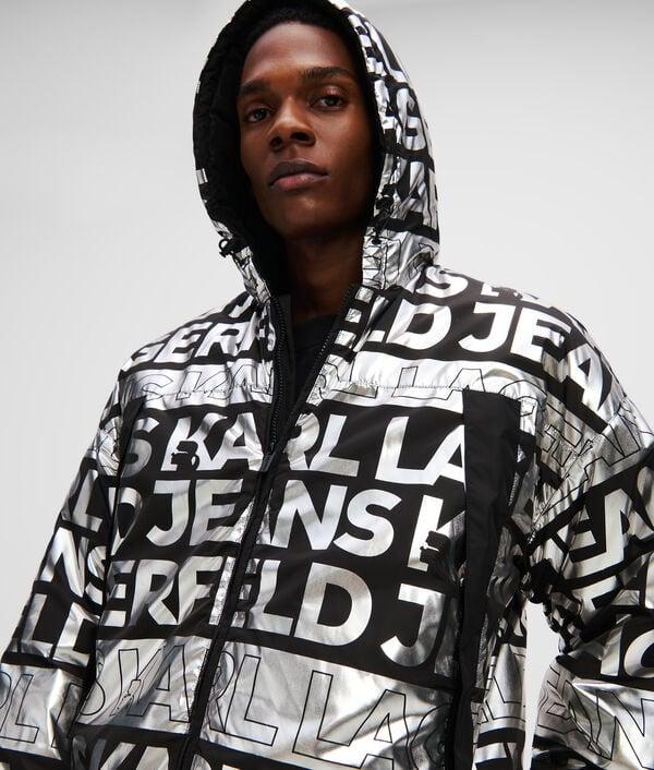 Karl Lagerfeld VESTE MATELASSÉE À LOGO FAÇON ALL-OVER KLJ