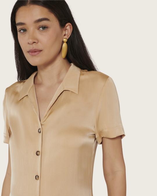 Karma Koma Combinaison Courte En Soie Rita JALAPENOS