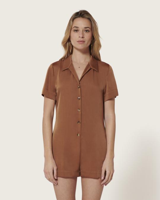 Karma Koma Combinaison Courte En Soie Rita JALAPENOS