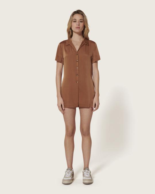 Karma Koma Combinaison Courte En Soie Rita JALAPENOS