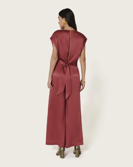 Karma Koma Combinaison Longue En Soie Alicante CANELLE