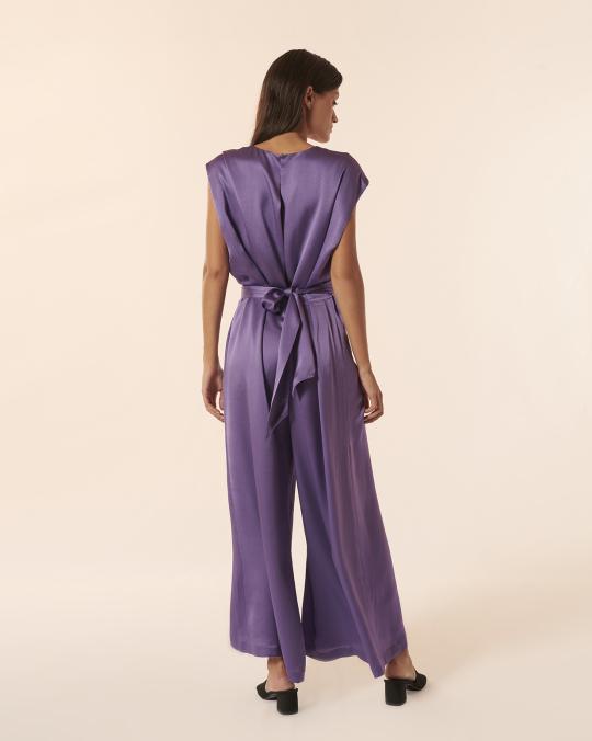 Karma Koma Combinaison Longue En Soie Alicante CANELLE