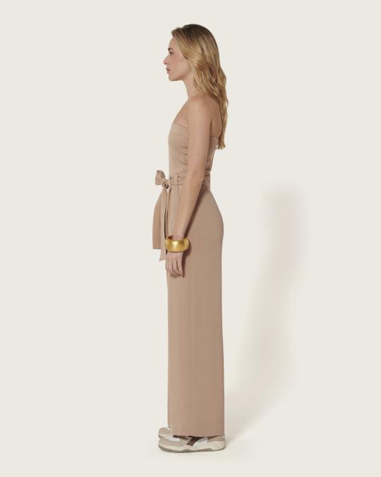 Karma Koma Combinaison Longue En Soie Harrison SOLEIL VERT