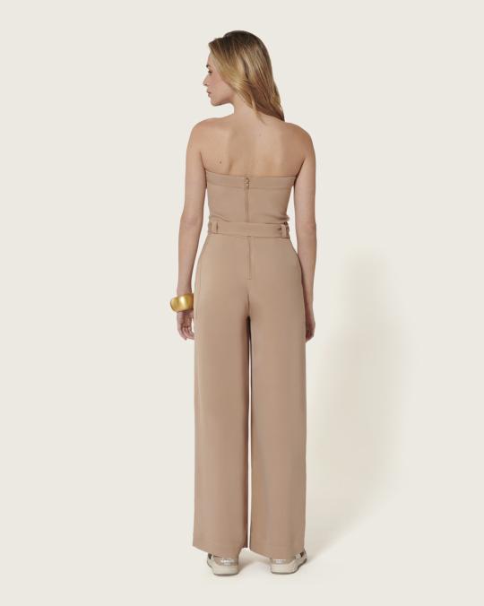 Karma Koma Combinaison Longue En Soie Harrison SOLEIL VERT