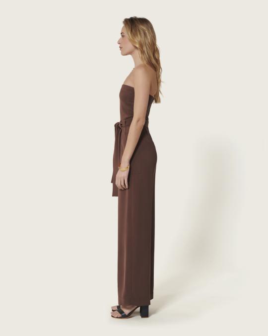 Karma Koma Combinaison Longue En Soie Harrison SOLEIL VERT