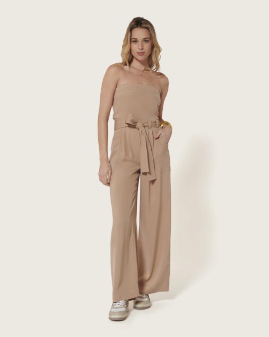 karma koma Combinaison longue en soie Harrison SOLEIL VERT