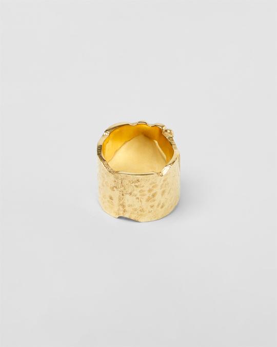 Karma Koma Bague Boule GOLD MAT