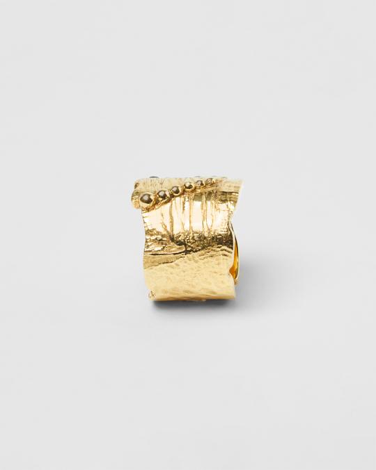 Karma Koma Bague Boule GOLD MAT
