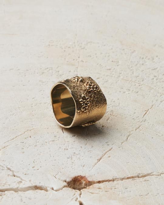 Karma Koma Bague Clelia Gold