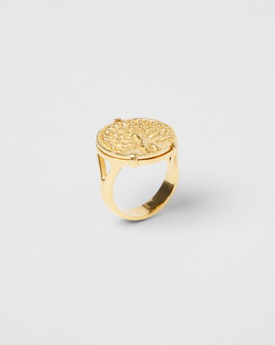 Karma Koma Bague Peacock Gold