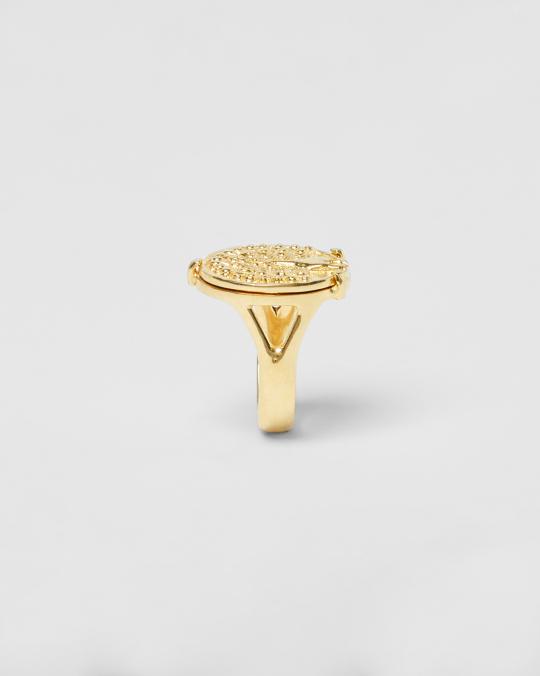 Karma Koma Bague Peacock Gold