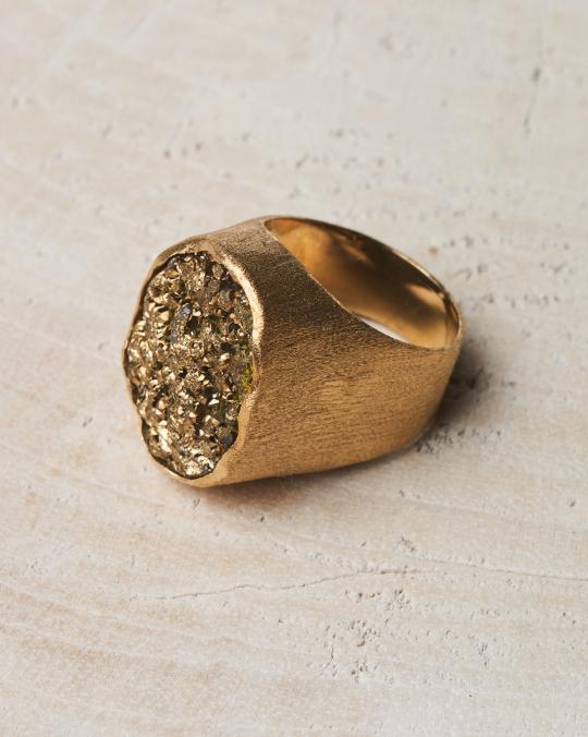 Karma Koma Bague Pepita GOLD MAT