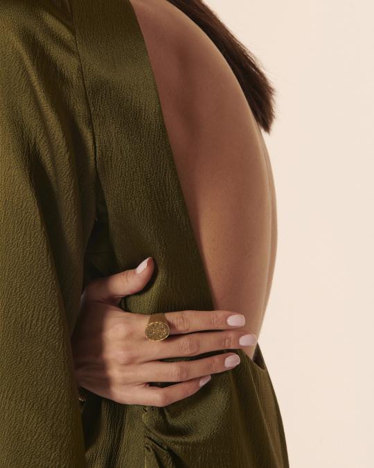 karma koma Bague Pepita GOLD MAT