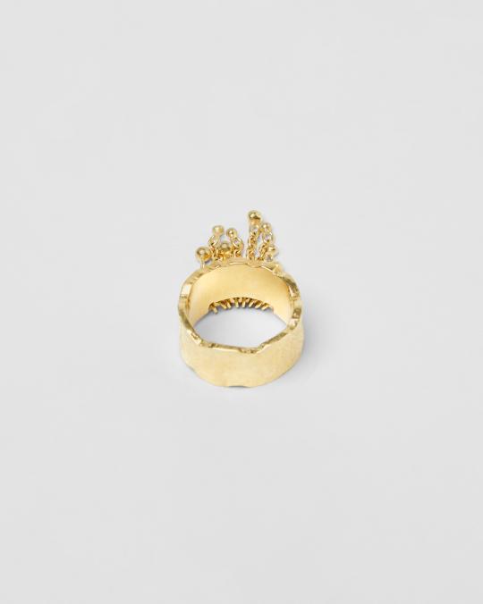 Karma Koma Bague Rico GOLD MAT