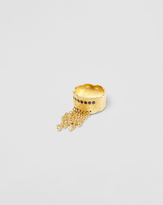 karma koma Bague Rico GOLD MAT