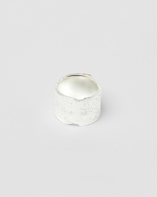 Karma Koma Bague Target MIX SILVER PINK