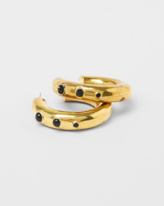 karma koma Boucles d'oreilles Clelia Gold