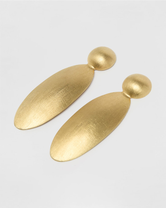 Karma Koma Boucles D'oreilles Drop Gold