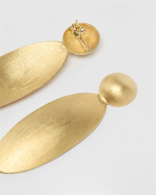 Karma Koma Boucles D'oreilles Drop Gold