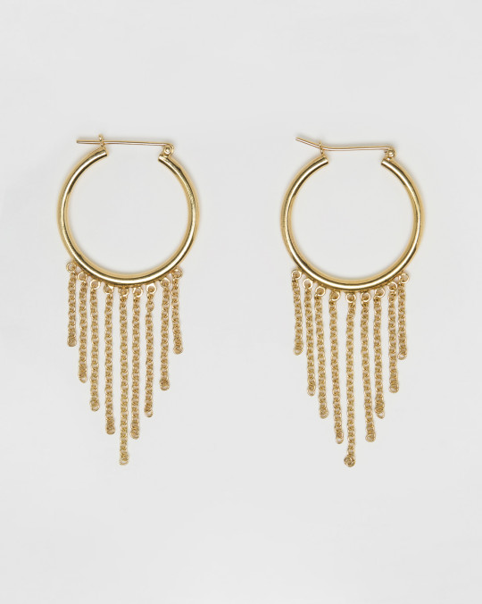 Karma Koma Boucles D'oreilles Fall Gold