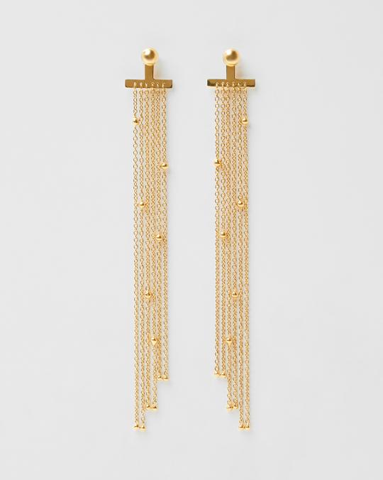 karma koma Boucles d'oreilles Milky Way Gold