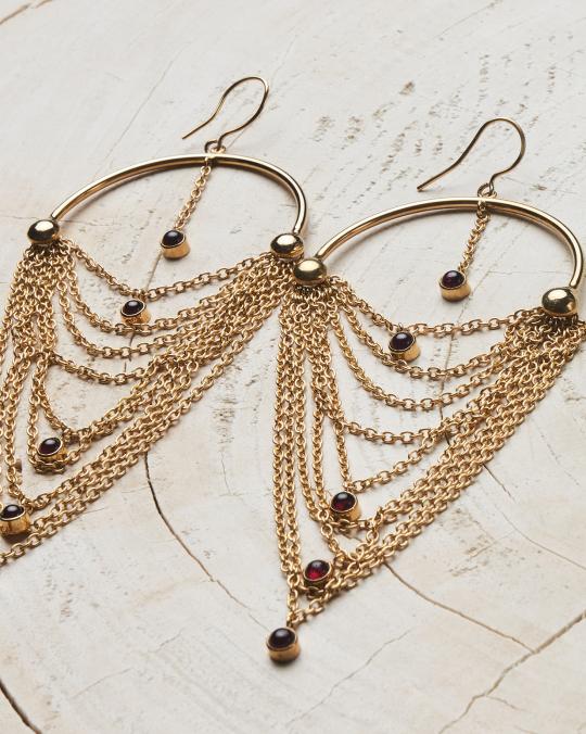 Karma Koma Boucles D'oreilles Mister T Gold