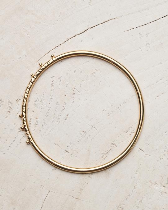 karma koma Bracelet Robert J Gold