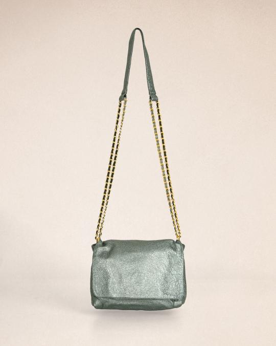 karma koma CEDRIC SMALL BAG CRACK BEETLE