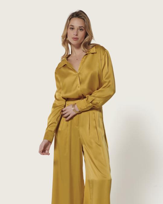 karma koma Chemise en soie Jane SAFARI