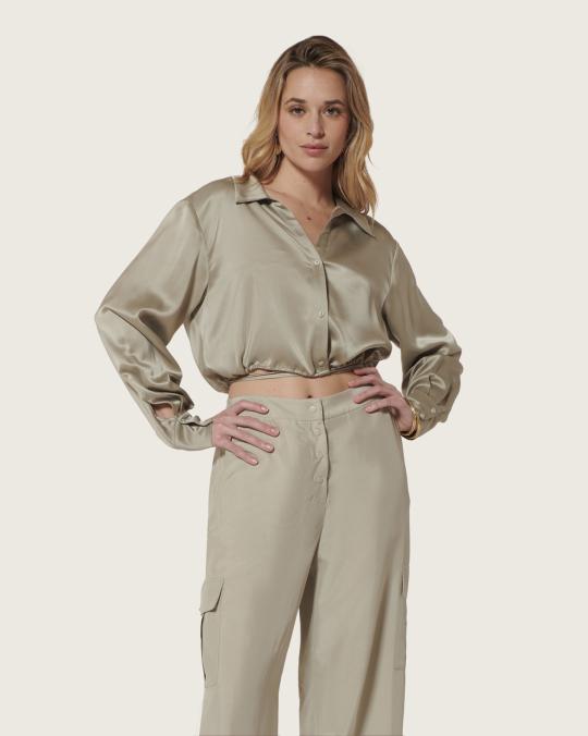 karma koma Chemise en soie Jane SAFARI