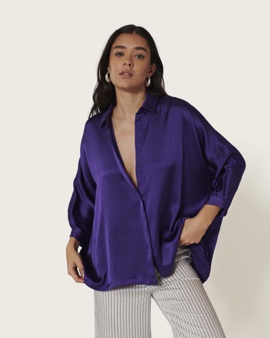 karma koma Chemise en soie Manon JADE