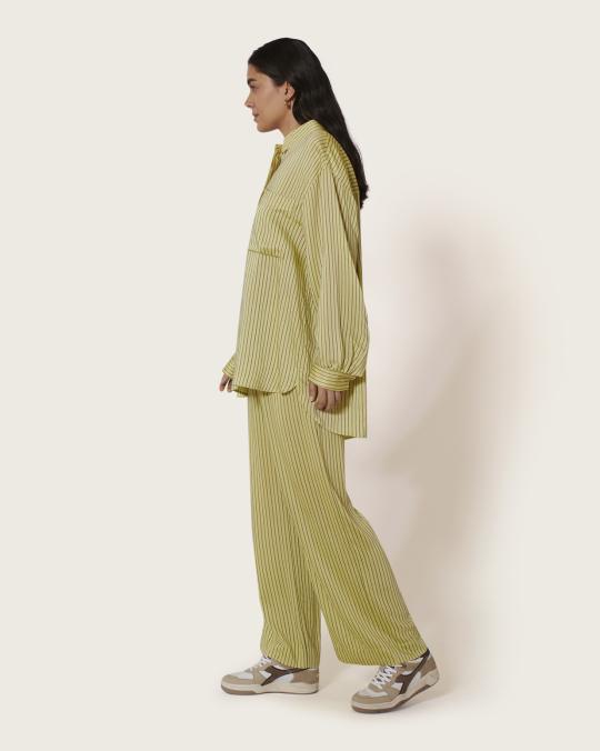 Karma Koma Chemise En Soie Rover SNOW