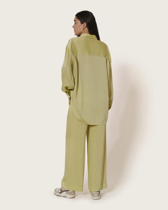 Karma Koma Chemise En Soie Rover SNOW