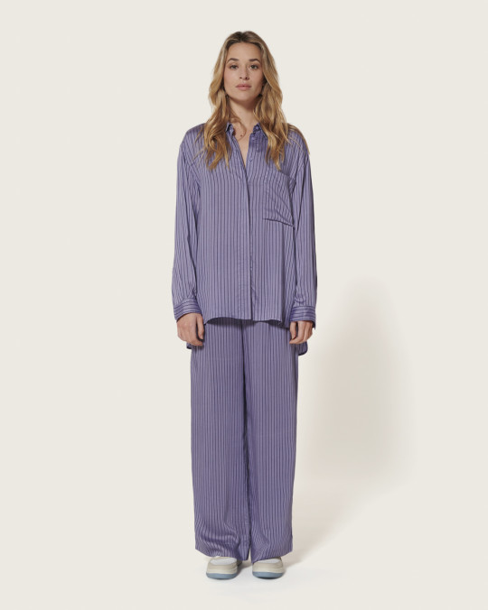 Karma Koma Chemise En Soie Rover SNOW