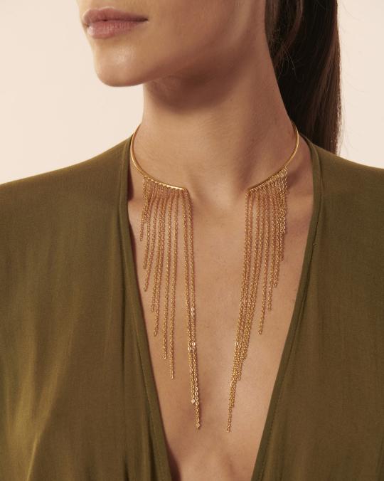 Karma Koma Collier Moon River Gold