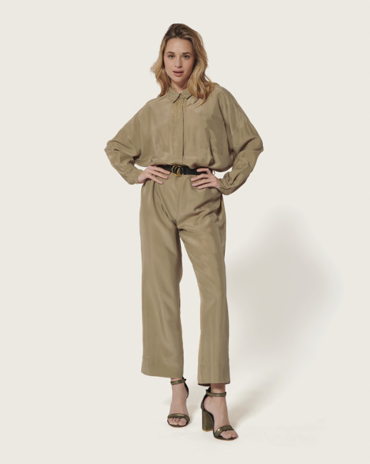 karma koma Combinaison longue en soie Imane CIGARE