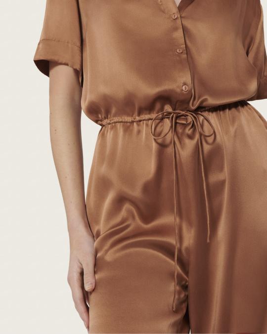 Karma Koma Combinaison Longue En Soie Jane SUNRAY