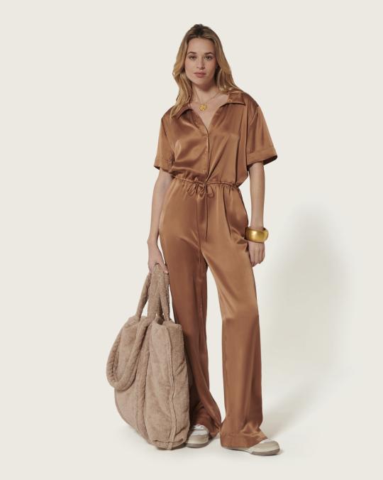 Karma Koma Combinaison Longue En Soie Jane SUNRAY