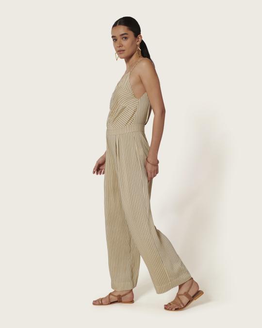 Karma Koma Combinaison Longue En Soie Rover GINGER