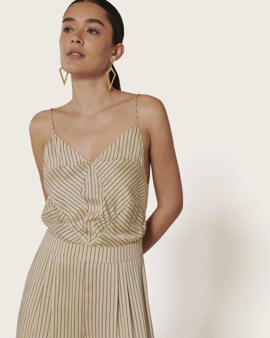 karma koma Combinaison longue en soie Rover GINGER