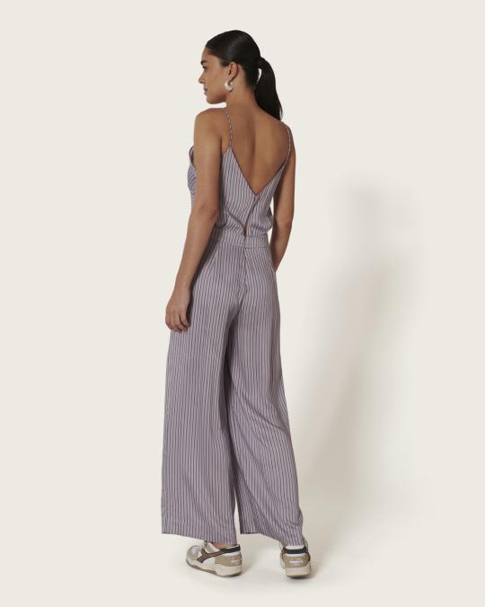 Karma Koma Combinaison Longue En Soie Rover GINGER