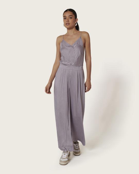 Karma Koma Combinaison Longue En Soie Rover GINGER