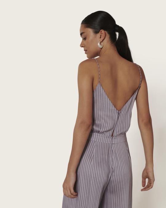 karma koma Combinaison longue en soie Rover GINGER