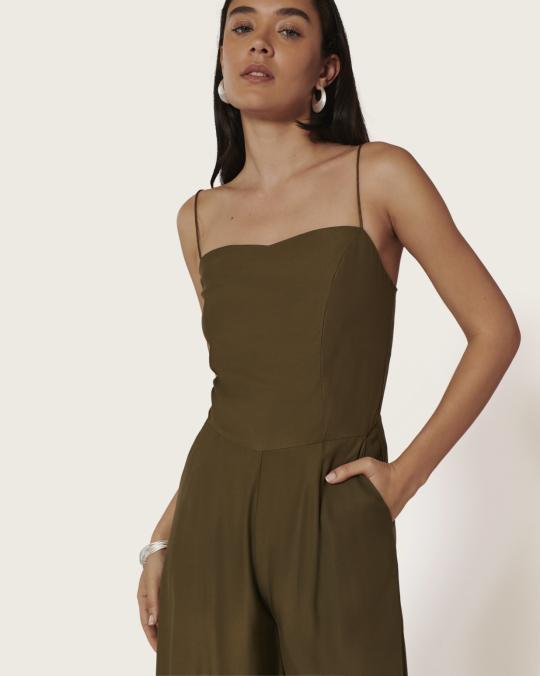 karma koma Combinaison longue Molly DUCK GREEN