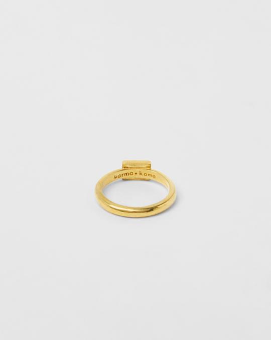 Karma Koma DONA RING (CC) GOLD DARK BLUE