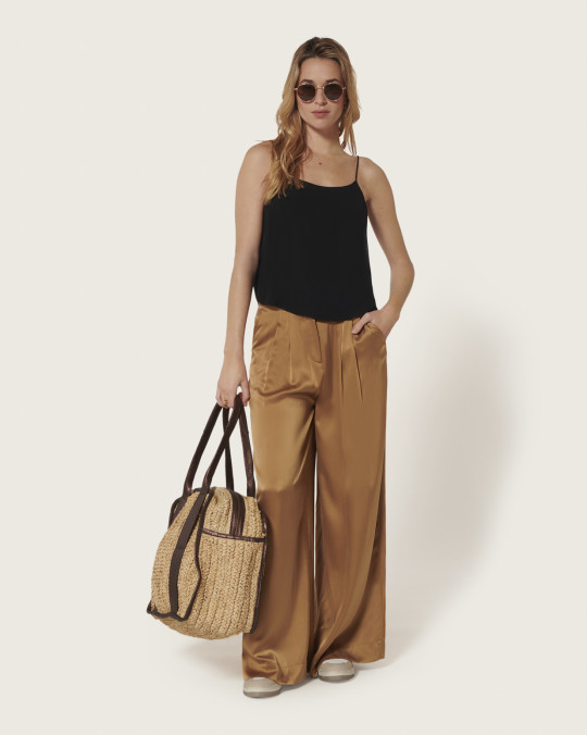 Karma Koma Grand Sac Giulia CRACK GOLDEN PALM